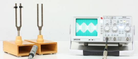 Schwebung mit Stimmgabeln